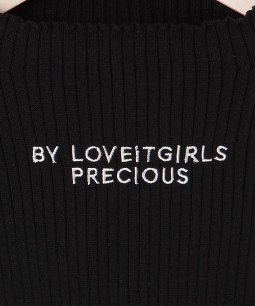 by LOVEiT（バイラビット）の「袖取り外しニット（ニット/セーター・キッズ・アイボリー/ブラック/ピンク・150cm/160cm/120cm/130cm/140cm）」の8枚目の写真