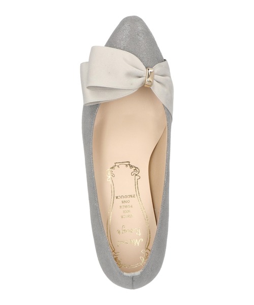 ASBee（アスビー）の「METAL ROUGE メタルルージュ レディース リボンパンプス G5552（パンプス・レディース・カーキ/ベージュ系その他/ブラック/グレー・23.0cm/24.5cm/24.0cm/23.5cm/22.5cm）」の14枚目の写真