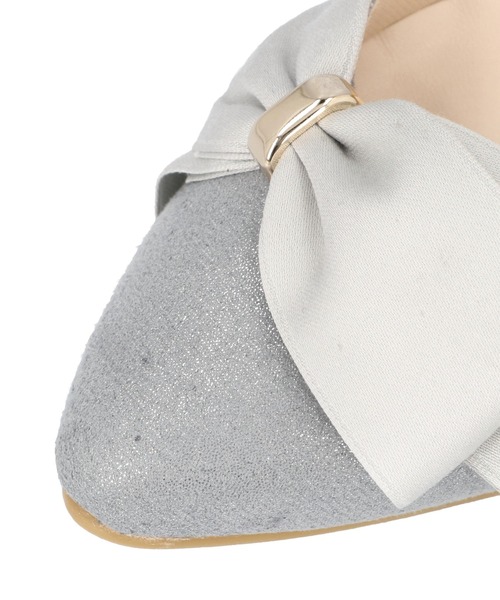 ASBee（アスビー）の「METAL ROUGE メタルルージュ レディース リボンパンプス G5552（パンプス・レディース・カーキ/ベージュ系その他/ブラック/グレー・23.0cm/24.5cm/24.0cm/23.5cm/22.5cm）」の15枚目の写真