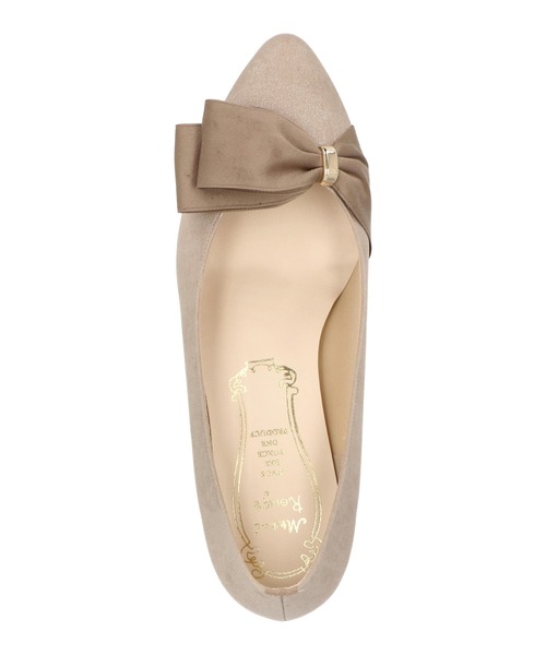 ASBee（アスビー）の「METAL ROUGE メタルルージュ レディース リボンパンプス G5552（パンプス・レディース・カーキ/ベージュ系その他/ブラック/グレー・23.0cm/24.5cm/24.0cm/23.5cm/22.5cm）」の20枚目の写真