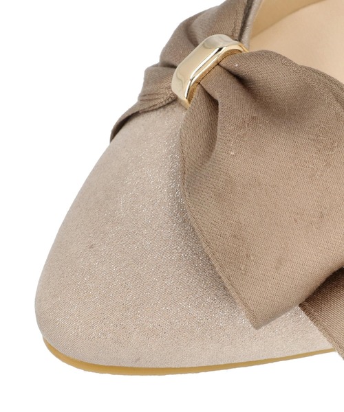 ASBee（アスビー）の「METAL ROUGE メタルルージュ レディース リボンパンプス G5552（パンプス・レディース・カーキ/ベージュ系その他/ブラック/グレー・23.0cm/24.5cm/24.0cm/23.5cm/22.5cm）」の21枚目の写真