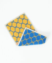 LBC（エルビーシー）の「Otta オッタ フェンス柄2つ折りハンカチ（ハンカチ/ハンドタオル）」