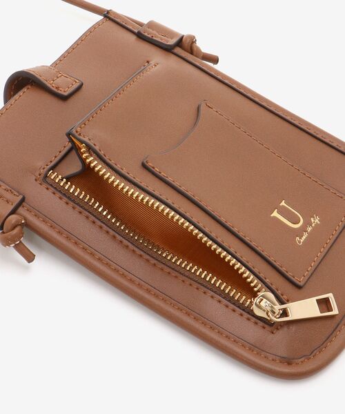 le.coeur blanc（ルクールブラン）の「ジャガードスマホショルダー（ショルダーバッグ・レディース・ブラック/キャメル・FREE）」の22枚目の写真