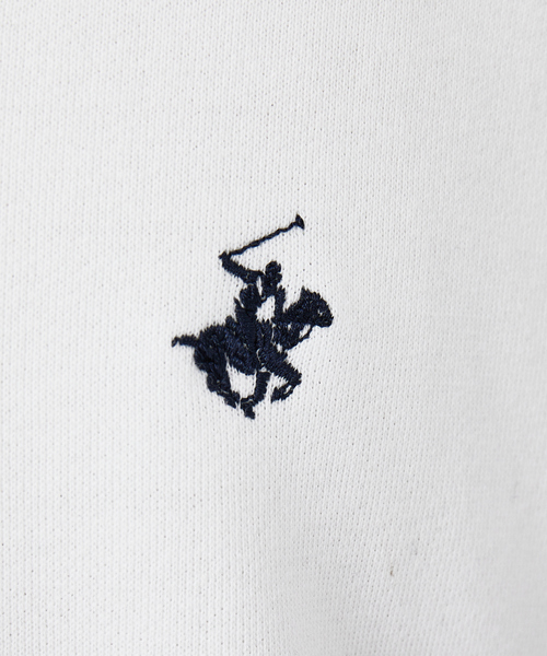 BEVERLY HILLS POLO CLUB(ビバリーヒルズポロクラブ)の「【BEVERLY HILLS POLO CLUB/ビバリーヒルズポロクラブ】ビッグシルエット ワンポイント刺繍 スウェット/トレーナー(スウェット・メンズ・ホワイト/ブラック/マスタード・LL/M/L)」の14枚目の写真