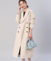 未使用品 23ss アンタイトル 撥水 スヴィンツイルストレッチトレンチコート UNTITLED（アンタイトル）の「【撥水】スヴィンツイルストレッチ