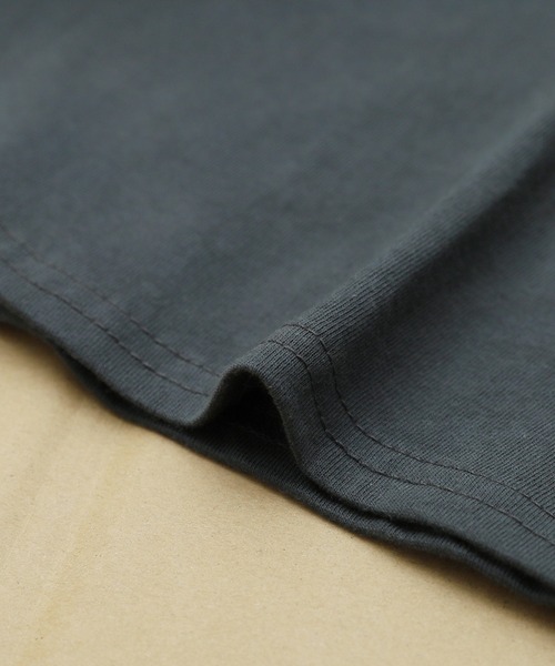 reca（レカ）の「ビッグシルエット筆記体刺繍カットソー（Tシャツ/カットソー・レディース・チャコールグレー/ベージュ/グレイッシュベージュ/オフホワイト・FREE）」の22枚目の写真