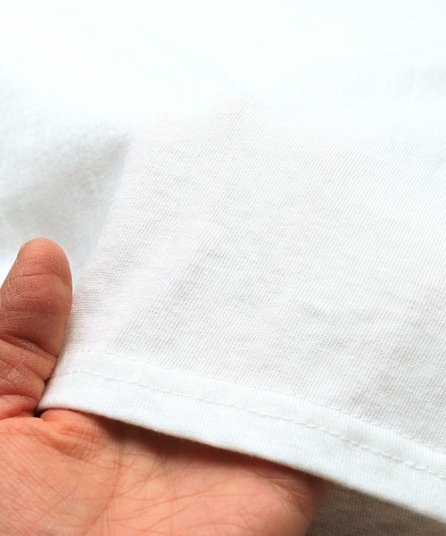 reca（レカ）の「ビッグシルエット筆記体刺繍カットソー（Tシャツ/カットソー・レディース・チャコールグレー/ベージュ/グレイッシュベージュ/オフホワイト・FREE）」の18枚目の写真