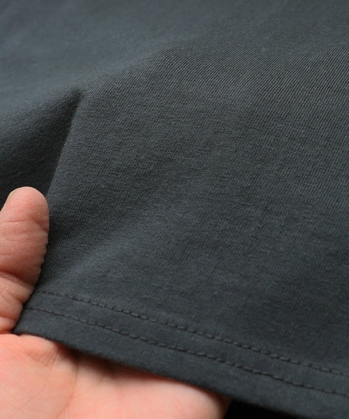 reca（レカ）の「ビッグシルエット筆記体刺繍カットソー（Tシャツ/カットソー・レディース・チャコールグレー/ベージュ/グレイッシュベージュ/オフホワイト・FREE）」の17枚目の写真