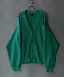 Balloon Sleeve Big silhouette Knit Cardigan/バルーンスリーブ ビッグシルエット ニット カーディガン/カーデ