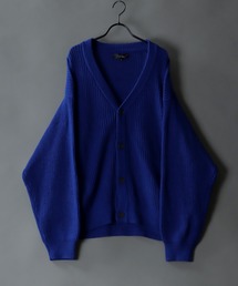 Balloon Sleeve Big silhouette Knit Cardigan/バルーンスリーブ ビッグシルエット ニット カーディガン/カーデ