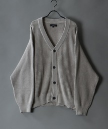 SITRY | Balloon Sleeve Big silhouette Knit Cardigan/バルーンスリーブ ビッグシルエット ニット カーディガン/カーデ(カーディガン/ボレロ)