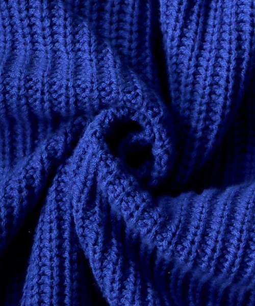 SITRY(シトリー)の「Balloon Sleeve Big silhouette Knit Cardigan/バルーンスリーブ ビッグシルエット ニット カーディガン/カーデ(カーディガン/ボレロ・メンズ・マスタード/ロイヤルブルー/ケリーグリーン/グレイッシュベージュ/ブラック/ライトグレー/パープル・M/L/LL)」の15枚目の写真