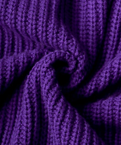 SITRY(シトリー)の「Balloon Sleeve Big silhouette Knit Cardigan/バルーンスリーブ ビッグシルエット ニット カーディガン/カーデ(カーディガン/ボレロ・メンズ・マスタード/ロイヤルブルー/ケリーグリーン/グレイッシュベージュ/ブラック/ライトグレー/パープル・M/L/LL)」の16枚目の写真