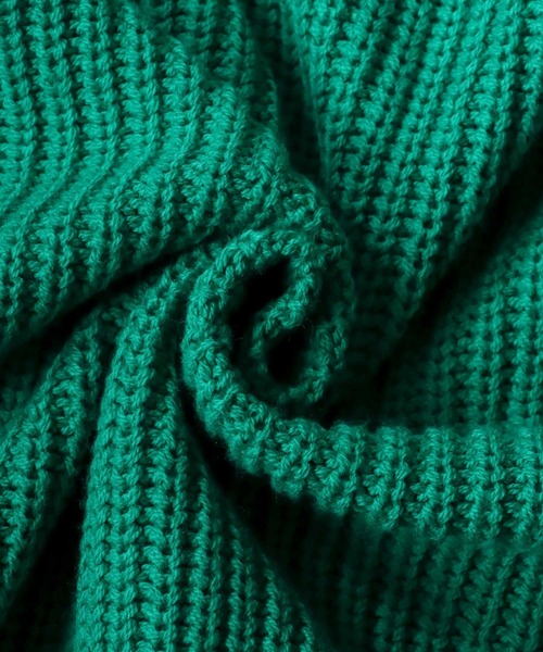 SITRY(シトリー)の「Balloon Sleeve Big silhouette Knit Cardigan/バルーンスリーブ ビッグシルエット ニット カーディガン/カーデ(カーディガン/ボレロ・メンズ・マスタード/ロイヤルブルー/ケリーグリーン/グレイッシュベージュ/ブラック/ライトグレー/パープル・M/L/LL)」の18枚目の写真