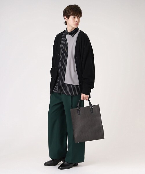 tk.TAKEO KIKUCHI（ティーケータケオキクチ）の「◆ハンドル2WAYトートバッグ（トートバッグ・メンズ・ブラック系3/ブラック系4/ブラウン系その他6/ホワイト系5・00）」の13枚目の写真