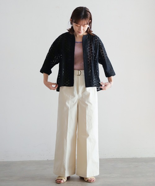 NOMBRE IMPAIR（ノンブルアンペール）の「幾何レース 羽織