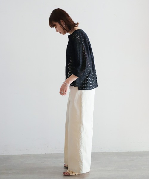 NOMBRE IMPAIR（ノンブルアンペール）の「幾何レース 羽織