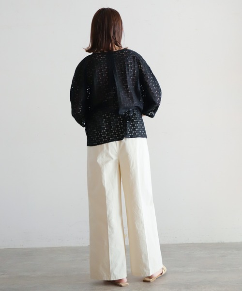 「NOMBRE IMPAIR」 長袖ブラウス FREE イエロー レディース NOMBRE IMPAIR 「NOMBRE IMPAIR」 7分袖ブラウス FREE イエロー