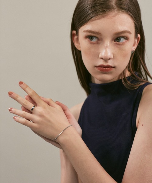 ciite' surgical stainless（シーテサージカルステンレス）の「【 金属アレルギー対応 】 シンプルスネークチェーンブレスレット サージカルステンレス（ブレスレット・レディース・シルバー/ゴールド・FREE）」の9枚目の写真