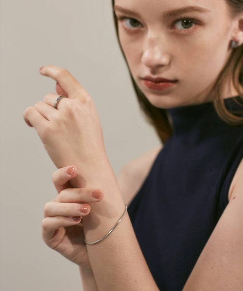 ciite' surgical stainless（シーテサージカルステンレス）の「【 金属アレルギー対応 】 シンプルスネークチェーンブレスレット サージカルステンレス（ブレスレット・レディース・シルバー/ゴールド・FREE）」の8枚目の写真