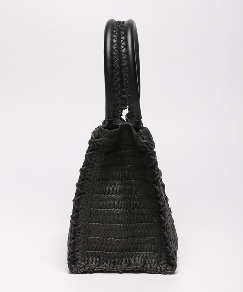 LAKOLE(ラコレ)の「スクエアクラフトトートバッグ / 180312(トートバッグ・レディース・ブラックミックス/ブラック/ナチュラル/オフホワイト・FREE)」の21枚目の写真