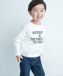 URBAN RESEARCH DOORS | 『親子リンク』オーガニックコットンロゴロングTシャツ(KIDS)(Tシャツ/カットソー)