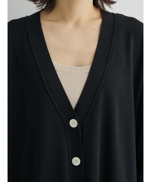 Green　Parks（グリーンパークス）の「洗える　ミドル丈カーディガン（カーディガン/ボレロ・レディース・パープル/ピンク/アイボリー/ブラック・FREE）」の15枚目の写真