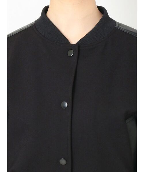 MURUA(ムルーア)の「シアードッキングブルゾン(ブルゾン・レディース・ブラック/ホワイト・FREE)」の14枚目の写真