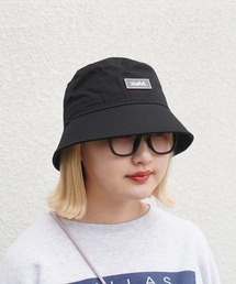 【X-girl /エックスガール】 METAL PLATE BUCKET HAT