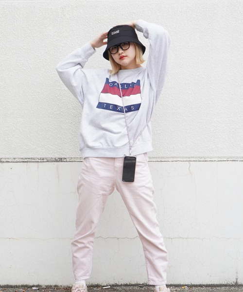 X-girl（エックスガール）の「【X-girl /エックスガール】 METAL PLATE BUCKET HAT（ハット・レディース・ブラック/オリーブ/ライトパープル・FREE）」の5枚目の写真