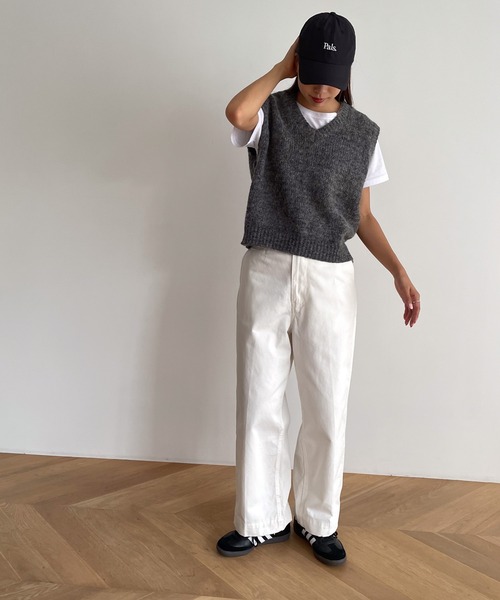 CANAL JEAN（キャナルジーン）の「choice_cnl　Pals.刺繍CAP（キャップ・レディース・ブラック・ONE SIZE）」の15枚目の写真