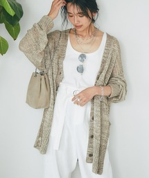 サイドスリット２WAYカーディガン