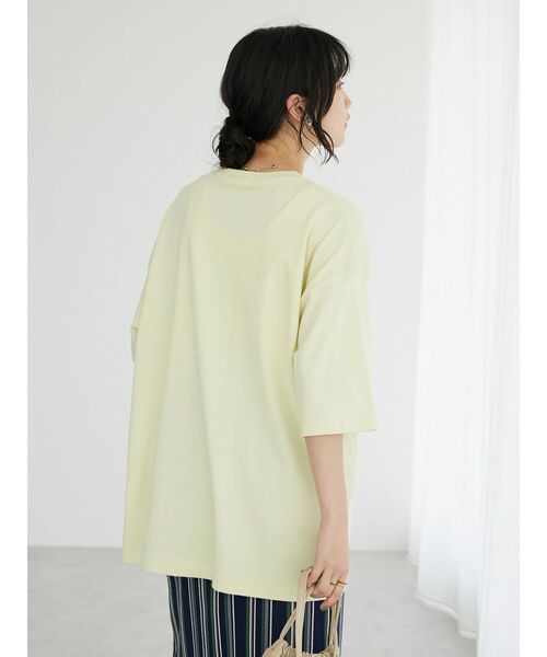 CRAFT STANDARD BOUTIQUE(クラフトスタンダードブティック)の「MAKE Tee(Tシャツ/カットソー・レディース・ホワイト/イエロー/ブラック・M/L)」の21枚目の写真