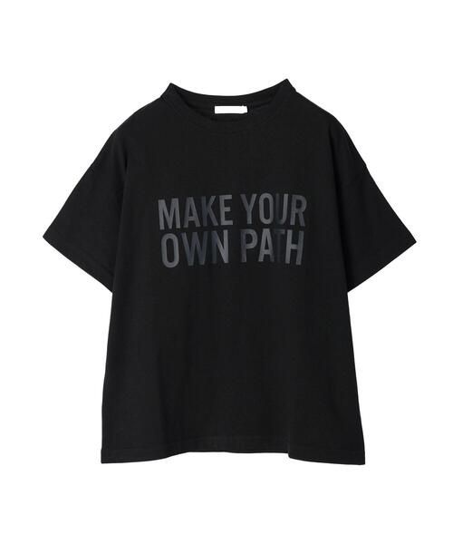 CRAFT STANDARD BOUTIQUE(クラフトスタンダードブティック)の「MAKE Tee(Tシャツ/カットソー・レディース・ホワイト/イエロー/ブラック・M/L)」の4枚目の写真
