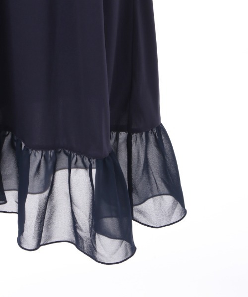 axes femme(アクシーズファム)の「フローラルレースワンピース(ワンピース・レディース・ネイビー/ピンク/サックスブルー・MEDIUM)」の22枚目の写真