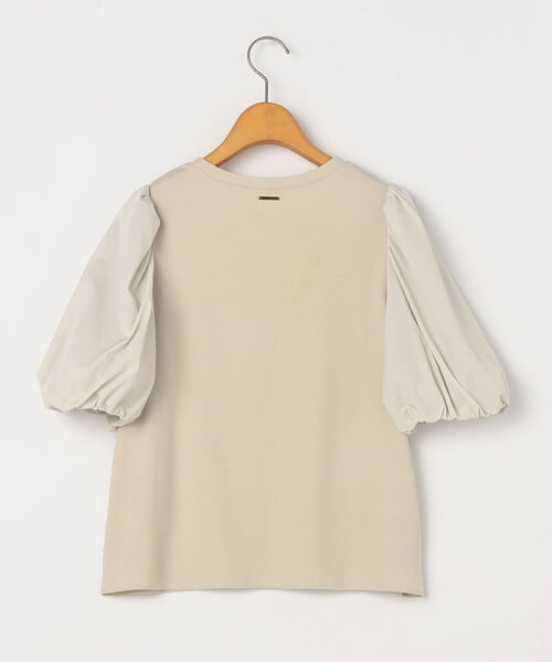 NOLLEY’S(ノーリーズ)の「◇【WEB限定】ストレッチポンチ袖タフタTシャツ(接触冷感・UVカット・マシンウォッシャブル)(Tシャツ/カットソー・レディース・ブラック/オフホワイト/ネイビー/ベージュ・FREE)」の22枚目の写真
