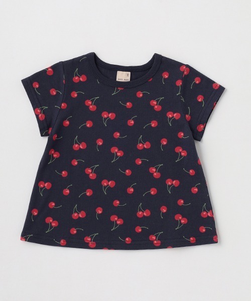 petit main（プティマイン）の「【プティプラ】GIRLS半袖T（Tシャツ/カットソー・キッズ・サックスブルー/ライトピンク/ベージュ/ラベンダー/ネイビー/イエロー/オフホワイト/ライトグリーン/ブルー/ピンク・100cm/130cm/120cm/90cm/80ｃｍ/110cm）」の20枚目の写真