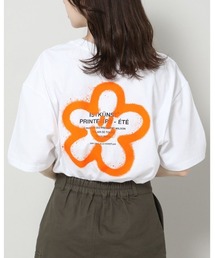 ISTKUNST | 【UNISEX】ISTKUNST／フラワースマイリーT　2904686(Tシャツ/カットソー)