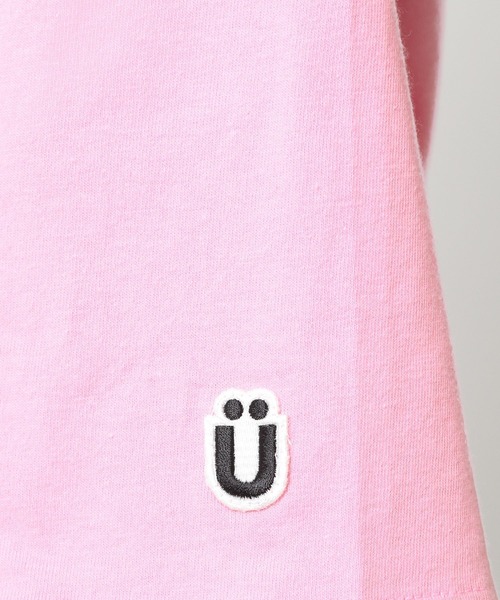 ISTKUNST（イストクンスト）の「【UNISEX】ISTKUNST／フラワースマイリーT　2904686（Tシャツ/カットソー・レディース・ブラック/ホワイト/ピンク/オリーブ・LARGE/MEDIUM/SMALL）」の13枚目の写真