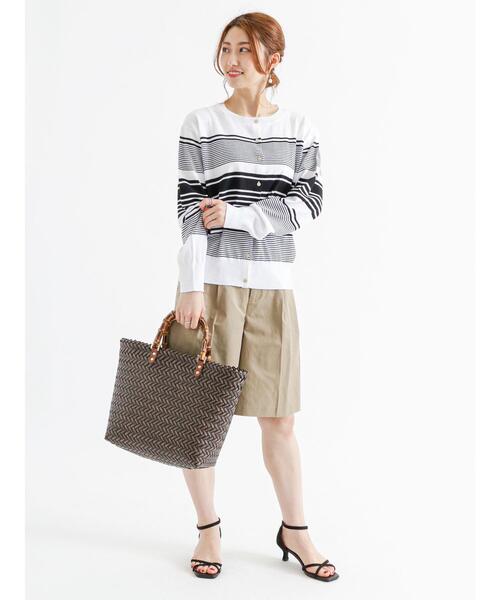 Te chichi(テチチ)の「金釦クルーネックカーディガン(カーディガン/ボレロ・レディース・ゴールド/ピンク/ホワイト/シルバー/ブルー/オフホワイト/ブラック/ブロンズ・フリ-/F)」の15枚目の写真