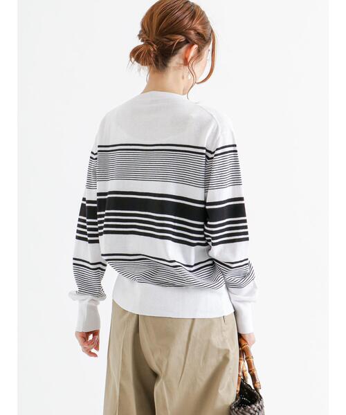 Te chichi(テチチ)の「金釦クルーネックカーディガン(カーディガン/ボレロ・レディース・ゴールド/ピンク/ホワイト/シルバー/ブルー/オフホワイト/ブラック/ブロンズ・フリ-/F)」の20枚目の写真