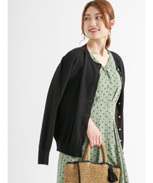 Te chichi | 金釦クルーネックカーディガン(カーディガン/ボレロ)