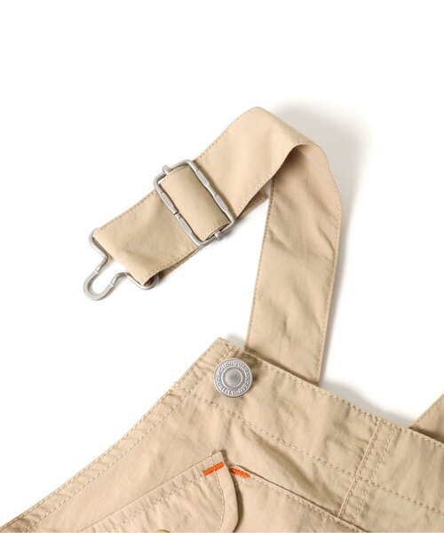 BREEZE（ブリーズ）の「ショートサロペット（サロペット/オーバーオール・キッズ・ベージュ/ブラック・100/90/80/110/120）」の6枚目の写真