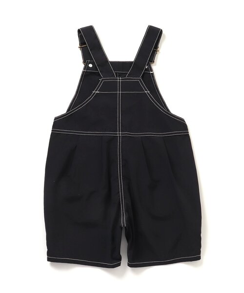 BREEZE（ブリーズ）の「ショートサロペット（サロペット/オーバーオール・キッズ・ベージュ/ブラック・100/90/80/110/120）」の14枚目の写真