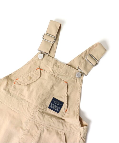BREEZE（ブリーズ）の「ショートサロペット（サロペット/オーバーオール・キッズ・ベージュ/ブラック・100/90/80/110/120）」の15枚目の写真