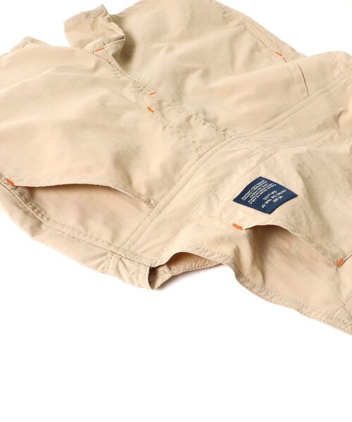 BREEZE（ブリーズ）の「ショートサロペット（サロペット/オーバーオール・キッズ・ベージュ/ブラック・100/90/80/110/120）」の18枚目の写真