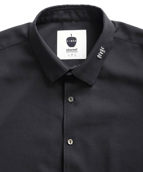 CANDLE\" emb. L/S SHIRTS ネイビー SHAREEF（シャリーフ）の「