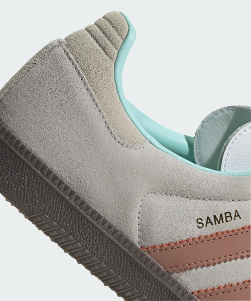 adidas（アディダス）の「アディダス オリジナルス サンバ / adidas Originals Samba / アディダスオリジナルス adidas Originals（スニーカー・メンズ・グリーン/ベージュ・26.5cm/27.0cm/27.5cm/28.0cm/28.5cm/29.0cm/25.0cm/25.5cm/26.0cm/22.5cm/23.0cm/23.5cm/24.0cm/24.5cm/22.0cm）」の9枚目の写真