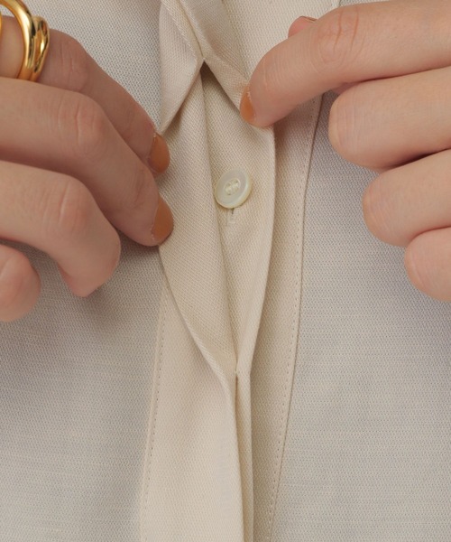 Chaos（カオス）の「Chaos(カオス)/プレミールラチネワンピース（ワンピース・レディース・ベージュ/ブラック・FREE）」の6枚目の写真