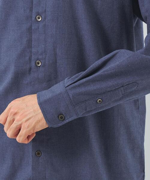 green label relaxing（グリーンレーベルリラクシング）の「【WEB限定】JUSTFIT ビエラ バンドカラー シャツ（シャツ/ブラウス・メンズ・ライトブルー/ライトグレー/ネイビー・L/M/S/XL）」の14枚目の写真